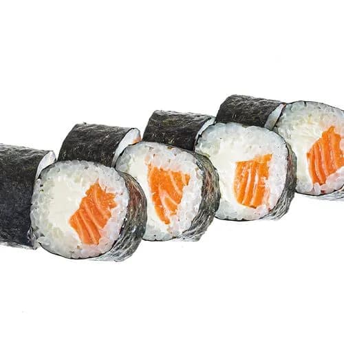 Ролл с лососем и сыром