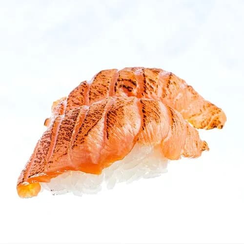 Нигири лосось опаленный