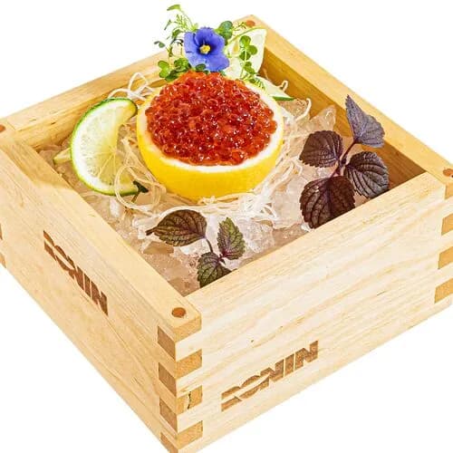 Сашими из икры лосося