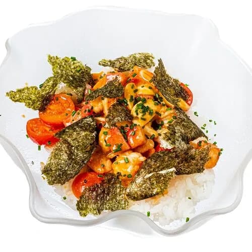 Поке с креветками