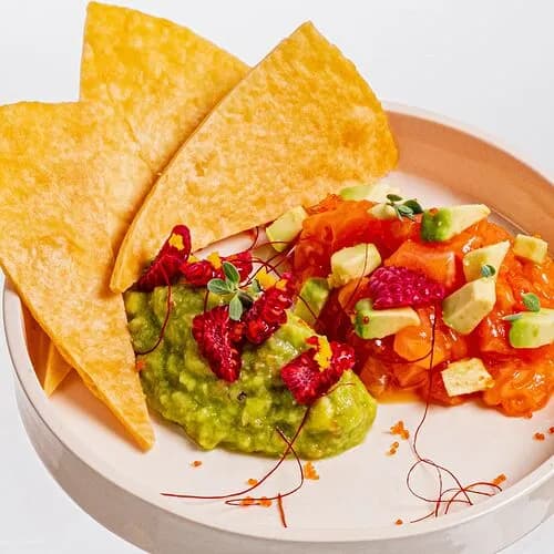 Тартар из лосося