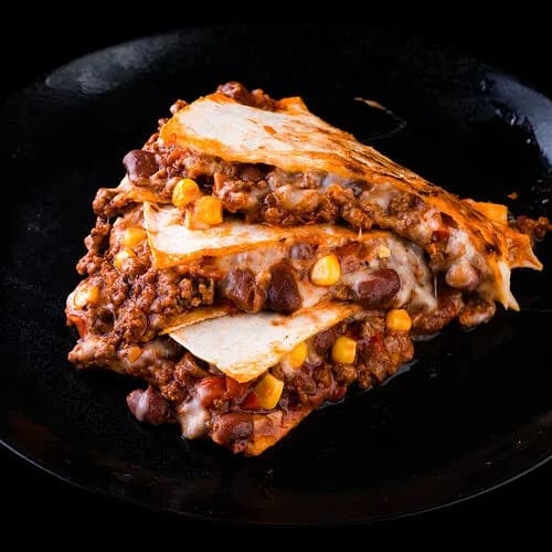 Кесадилья с цыплёнком