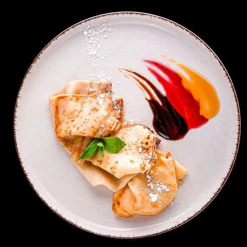 Блинчики с шоколадом