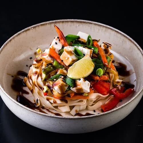 Удон с тофу