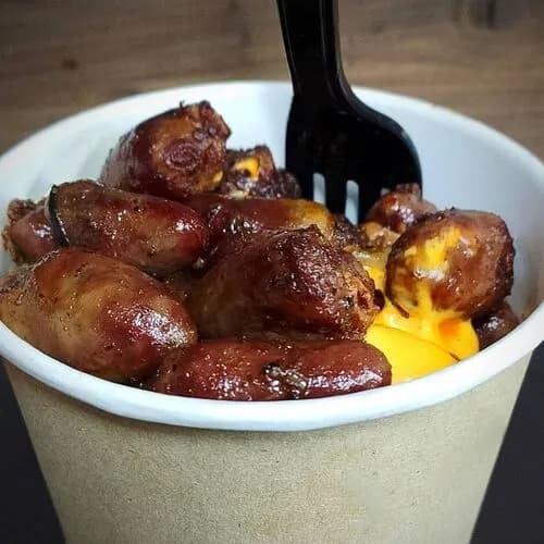 Куриные сердечки томленые в смокере