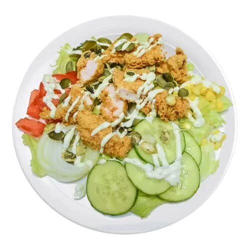 Салат Ранчо с куриными стрипсами