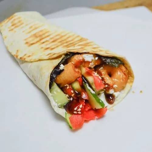 Ролл с креветкой