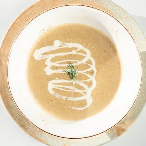 Крем-суп из белых грибов