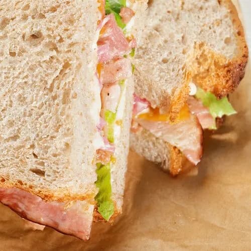 Сэндвич с рваной индейкой