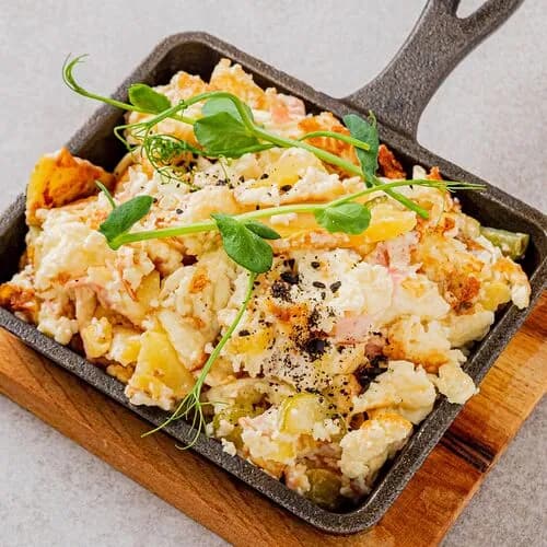 Хоппель-поппель с беконом и картофелем