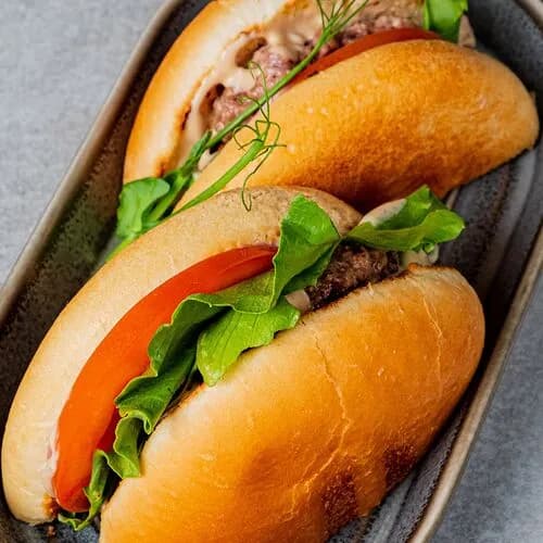 Бургер-гриль с котлетой из говядины