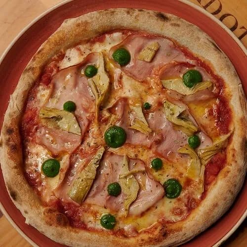 С ветчиной и артишоками