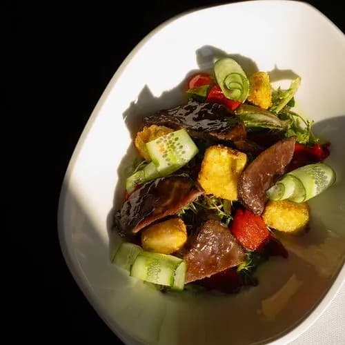 Салат с говядиной