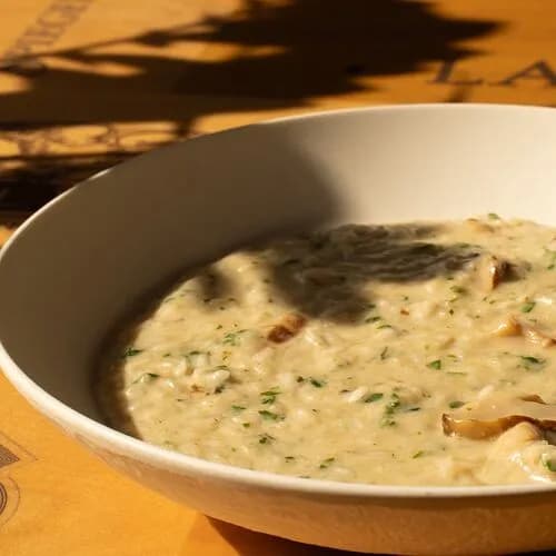 Ризотто с белыми грибами