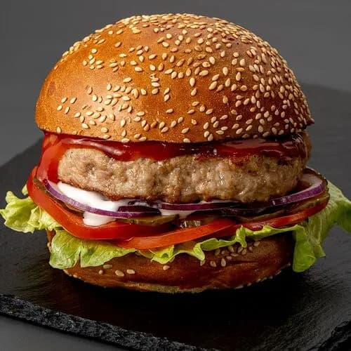 Бургер со свининой