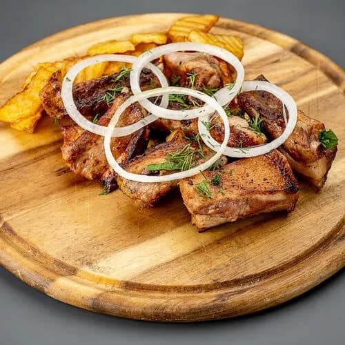 Шашлык из свиных ребрышек