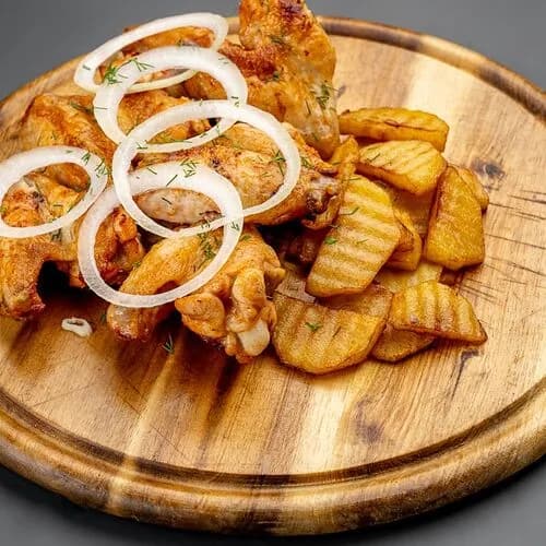 Шашлык из куриных крылышек