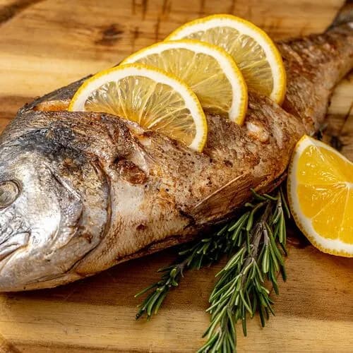 Шашлык из сибаса