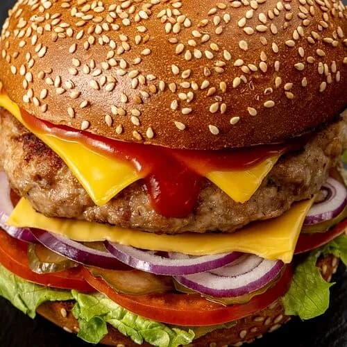 Чизбургер с говядиной