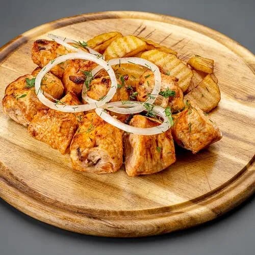 Шашлык из куриного филе