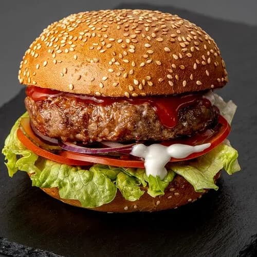 Бургер с говядиной