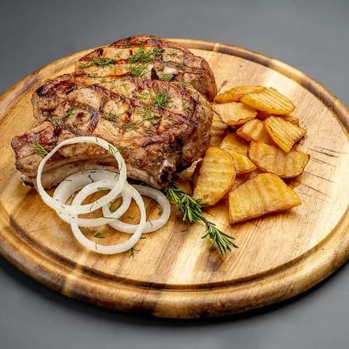 Шашлык из cвинoй корейки