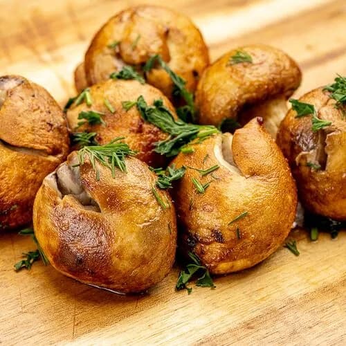 Шашлык из шампиньонов