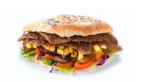 Донер хутор в пите с говядиной