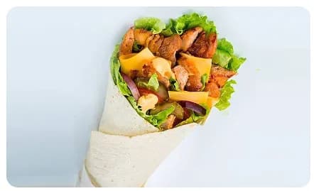 Сырный донер в лаваше с говядиной