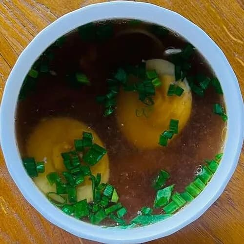 Бульон с куриной грудкой