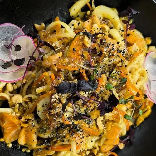 Удон с морепродуктами