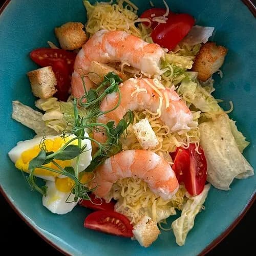 Цезарь с креветками