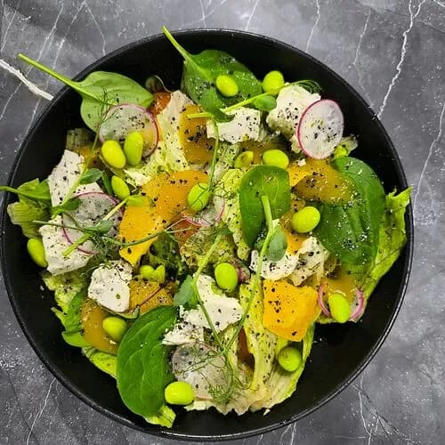 Апельсин с фетой