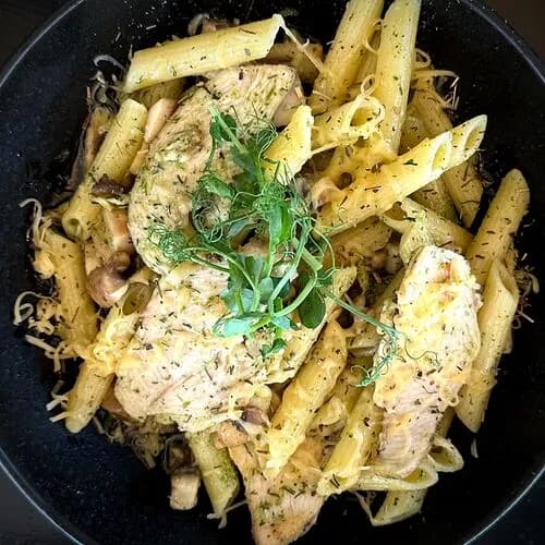 Пене с курицей