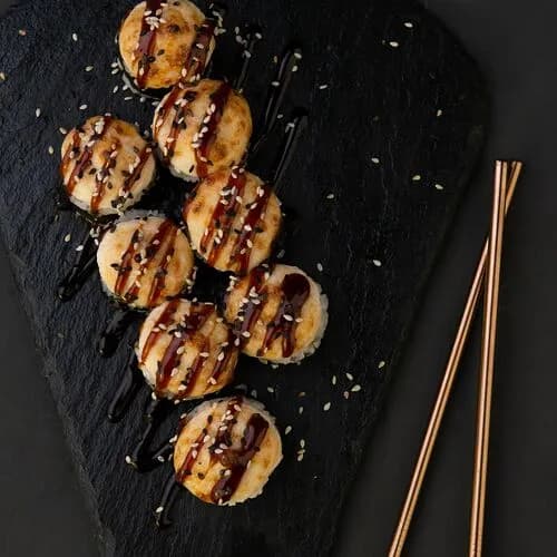 Запечённая креветка