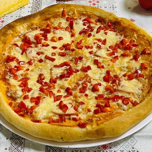 Большая пицца Овощная