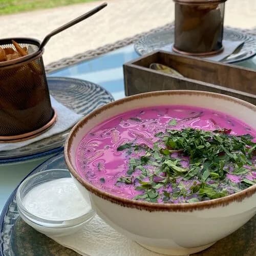 Холодник с картошкой