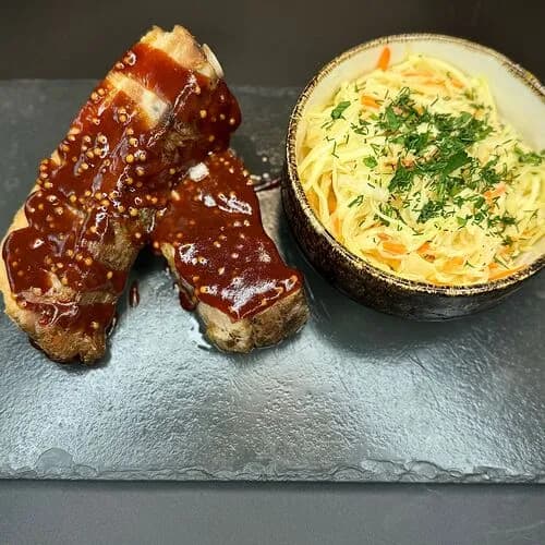 Ребра томленные в глазури