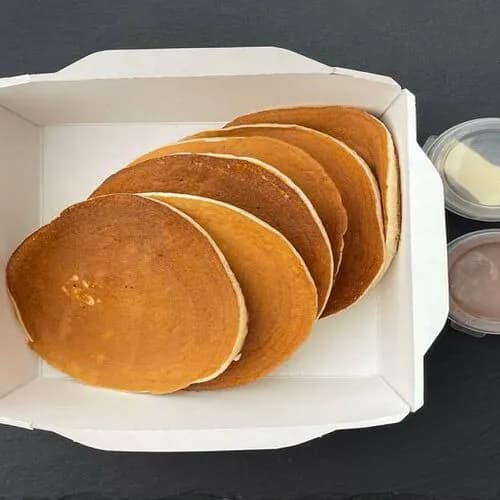 Панкейки с маслом