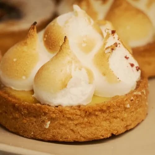 Тарталетки с лимонным курдом