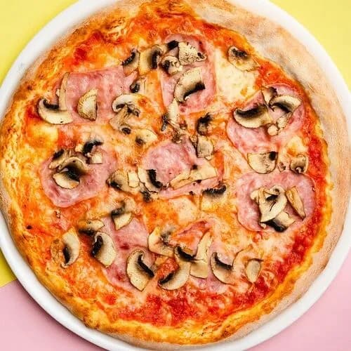 Ветчина и грибы