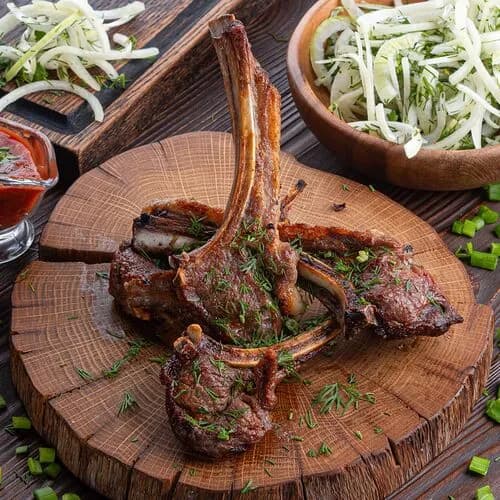 Шашлык из бараньего ребра