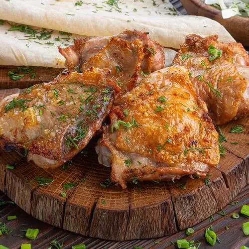 Шашлык из куриного бедра