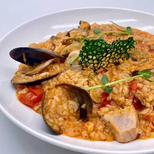 Ризотто с морепродуктами