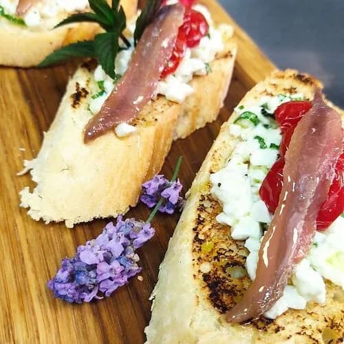 Брускетта по-сицилийски