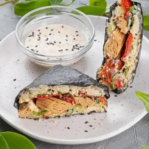 Онигиразу с фунчу и перцем