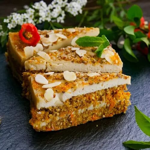 Десерт Морковный трюфель