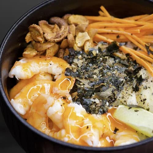 Поке с креветками