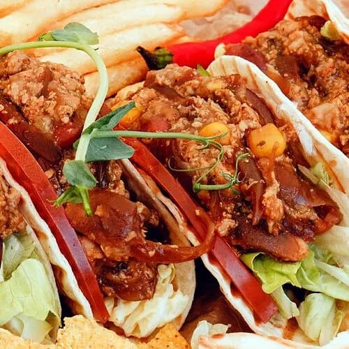 Тако с цыпленком