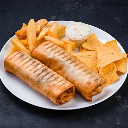 Врап с креветками